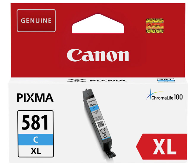 Canon Druckerpatrone Tinte CLI-581 XL C cyan, blau