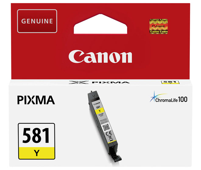 Canon Druckerpatrone Tinte CLI-581 Y yellow, gelb