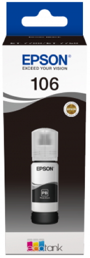 Epson Tintenbehälter Tinte 106 T00R1 PBK photo black, photo schwarz