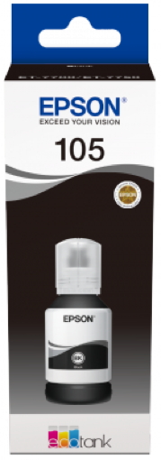Epson Tintenbeh�lter Tinte 105 T00Q1 BK black, schwarz