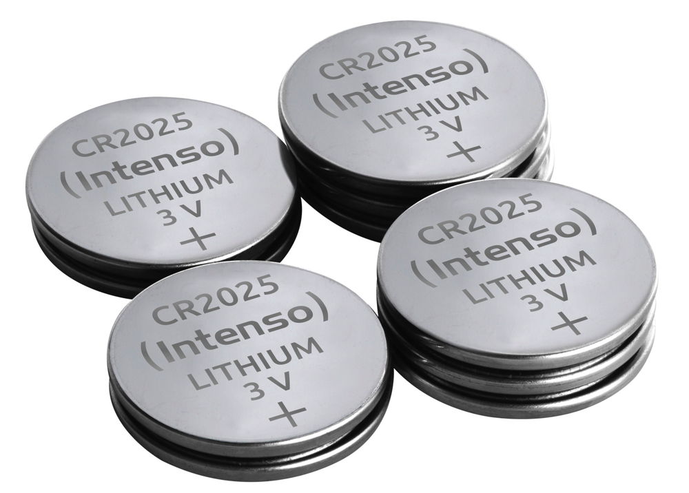 10 Intenso Energy Ultra CR 2025 Lithium Knopfzelle Batterien im 10er