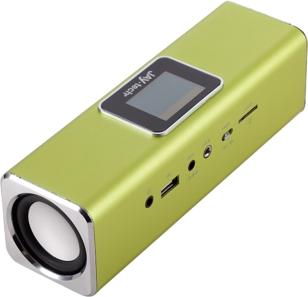 JAYtech Bluetooth portabler Lautsprecher / MP3 Player Mini Bass Cube