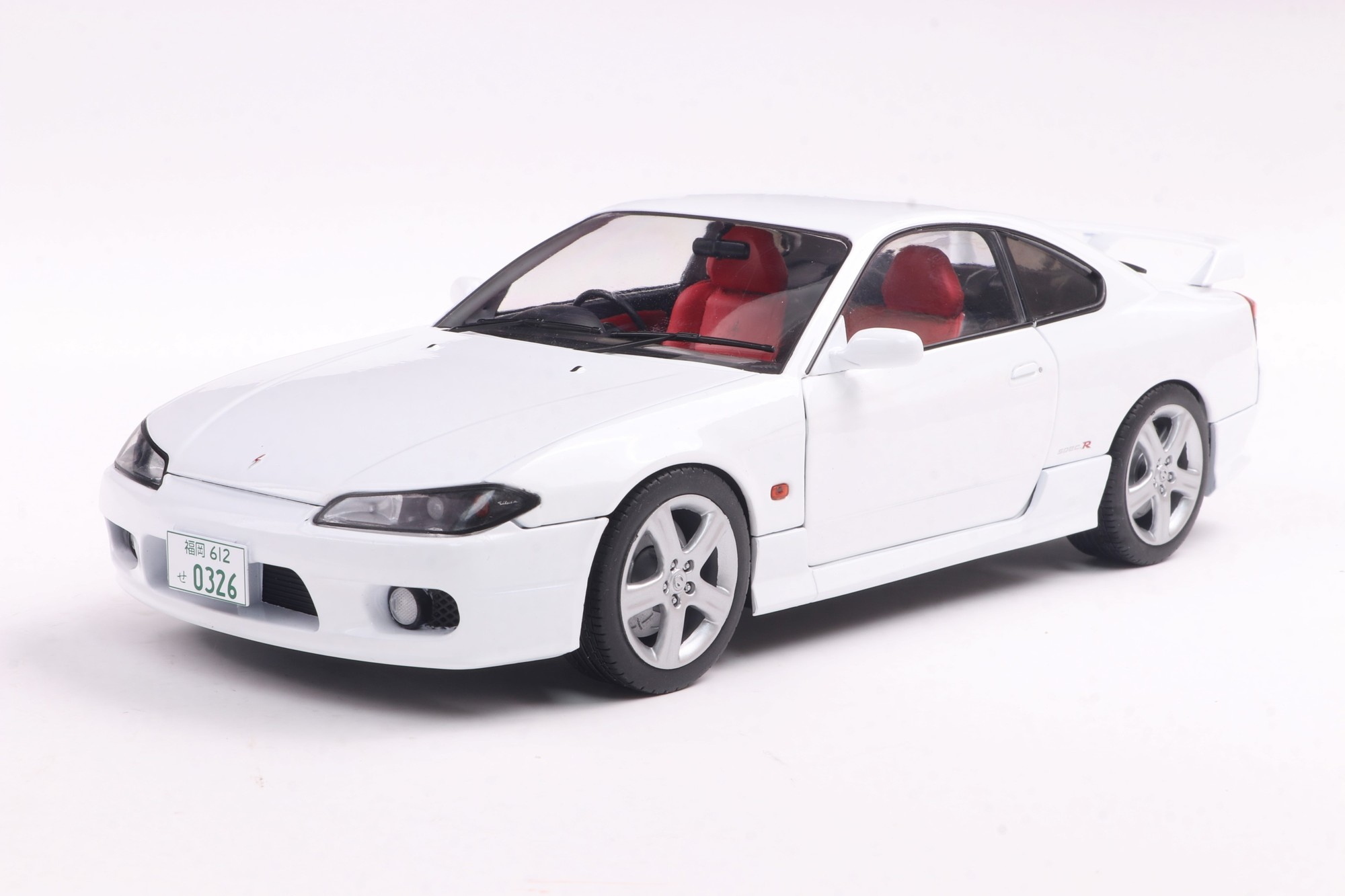 Solido Modellauto Maßstab 1:18 Nissan Silvia S15 SPEC-R AERO Aspen weiß 1999 S1812201