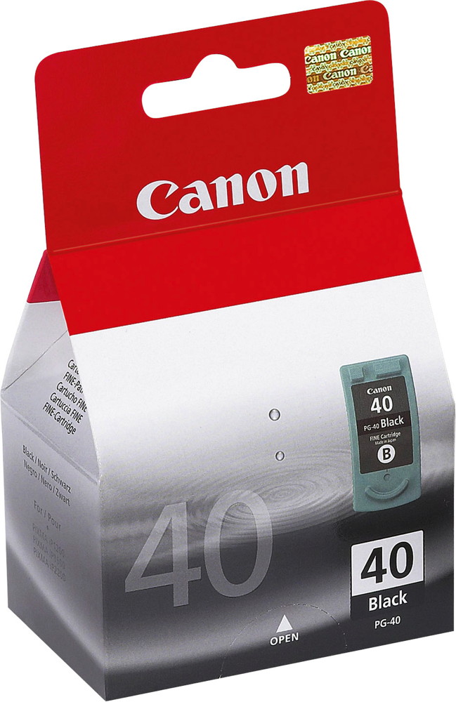 Canon Druckerpatrone Tinte PG-40 BK black, schwarz