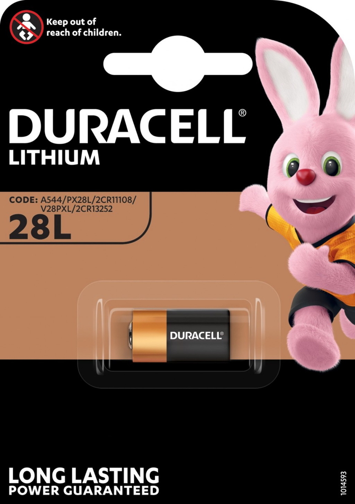 10 Duracell High Power 28L / PX28L / 2CR11108 Lithium Batterien Blister