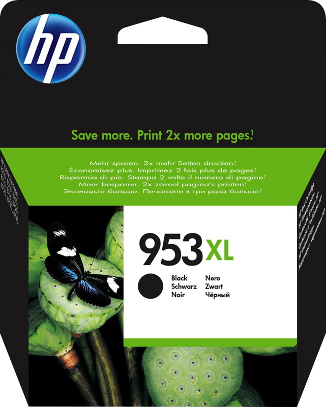 HP Druckerpatrone Tinte Nr. 953 XL BK black, schwarz