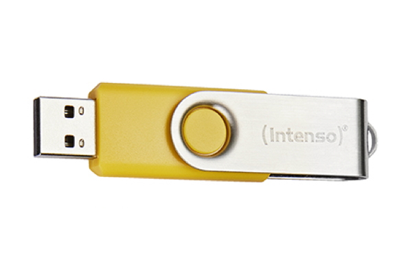 Intenso USB Stick 32GB Speicherstick Office Line USB 3.2 Gen 1x1 USB-A gelb bulk