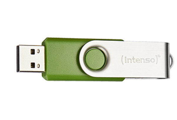 Intenso USB Stick 64GB Speicherstick Office Line USB 3.2 Gen 1x1 USB-A grün bulk
