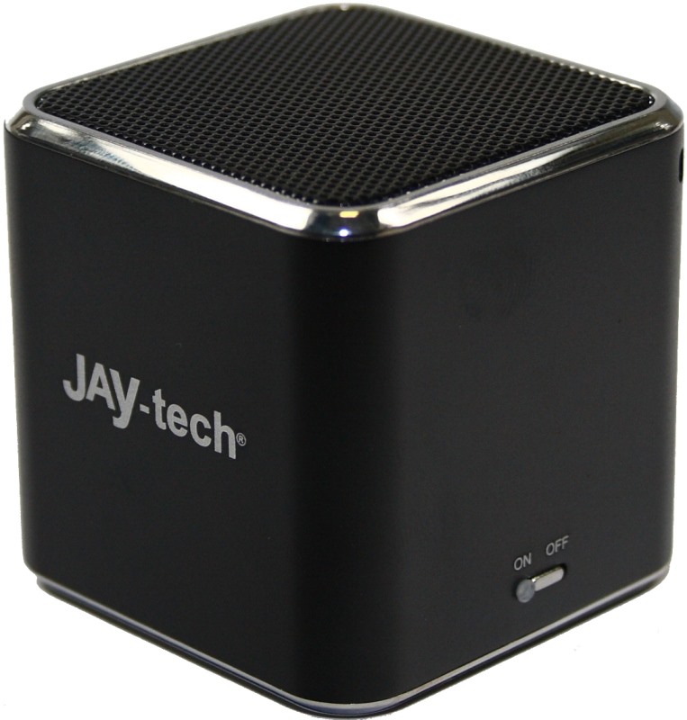 JAYtech portabler Lautsprecher / MP3 Player Mini Bass Cube SA101 schwarz