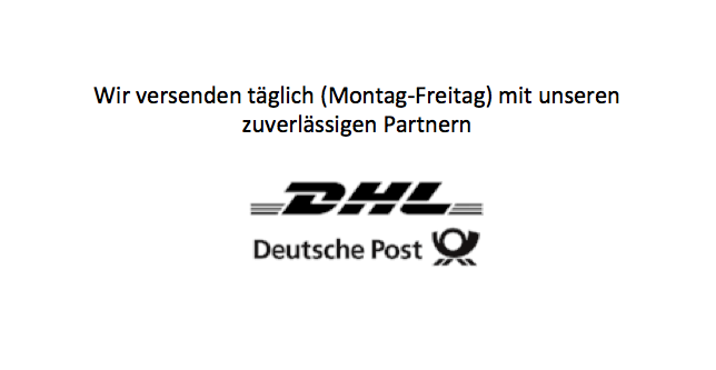 siehe Versandkosten unterhalb der Artikelbeschreibung